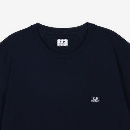 Cp Company Classic Patch Logo T-Shirt in Navy