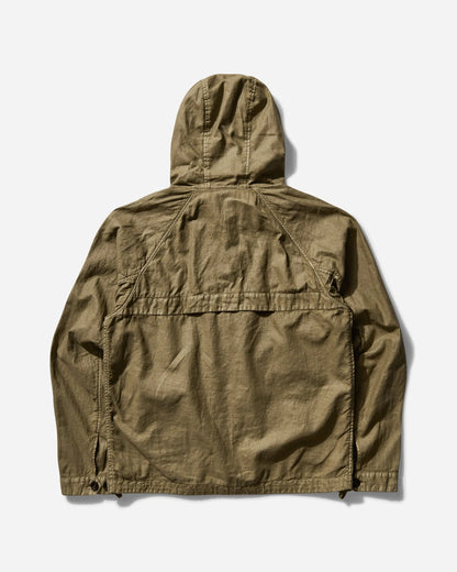 Cp Company Waxed Linen Goggle Jacket In Tree House