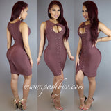 Load image into Gallery viewer, Adissa Laced Bandage (Sangria)