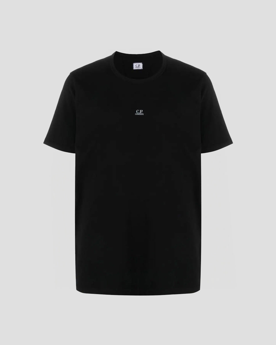 24/1 Jersey Relaxed Garment Dyed T-shirt Black