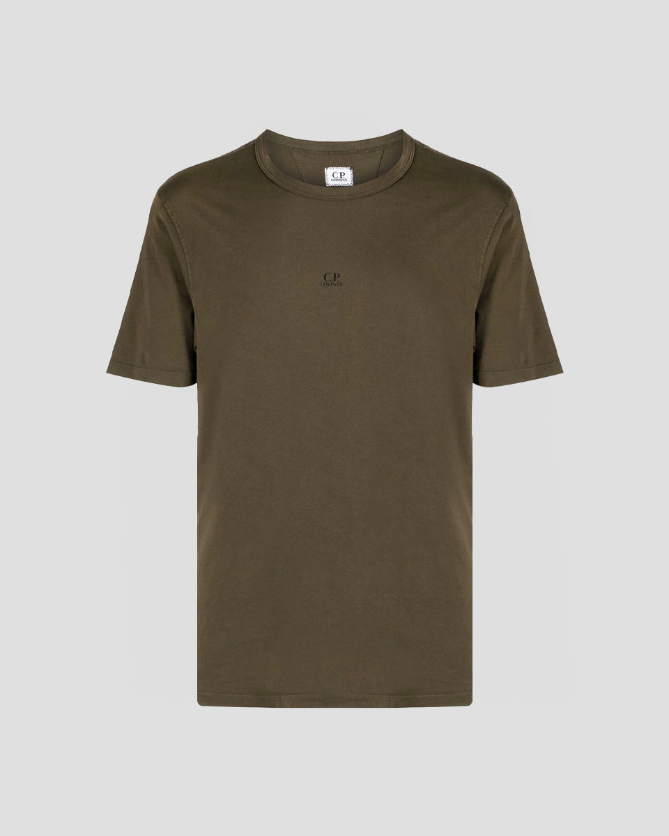 24/1 Jersey Relaxed Garment Dyed T-shirt Ivy Green