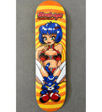 Load image into Gallery viewer, Hook Ups Skateboard Deck Miss Kitty 8.5" x 32.25"