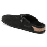 Load image into Gallery viewer, Unisex Boston Shearling Suede Leather Black Regular/Wide