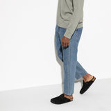 Load image into Gallery viewer, Unisex Boston Shearling Suede Leather Black Medium/Narrow