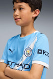 Load image into Gallery viewer, Puma Manchester City Youth Home Jersey 25/26
