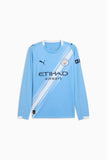 Load image into Gallery viewer, Puma Manchester City Men's Replica Home Long Sleeve Jersey 25/26