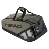 Load image into Gallery viewer, Head Pro X Racquet XL Tennis Bag Thyme Black