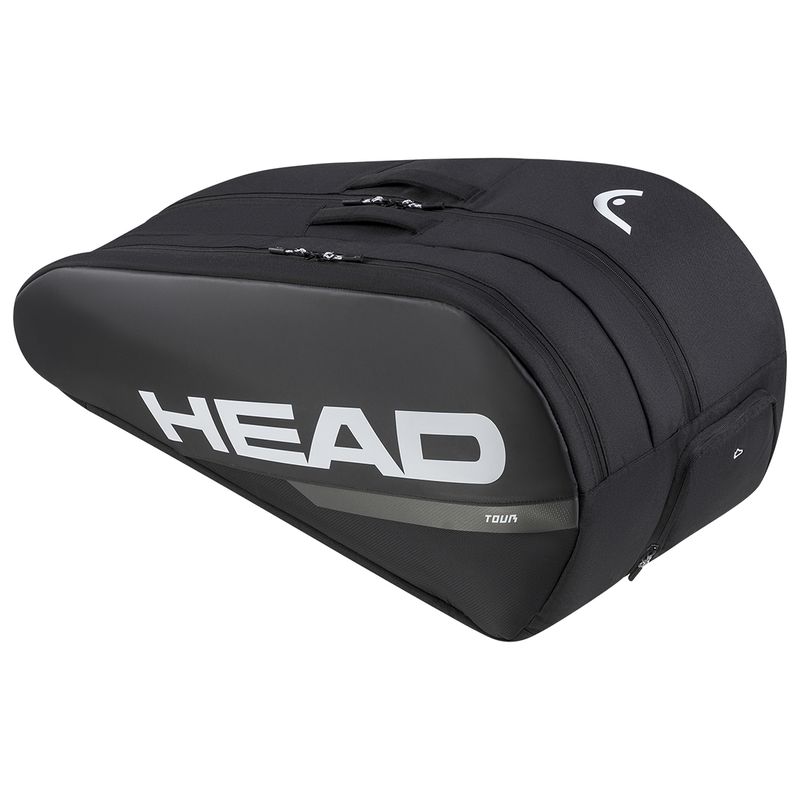 Head Tour L Tennis Racquet Bag Black White