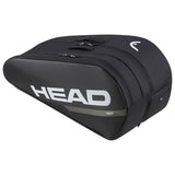 Load image into Gallery viewer, Head Tour L Tennis Racquet Bag Black White