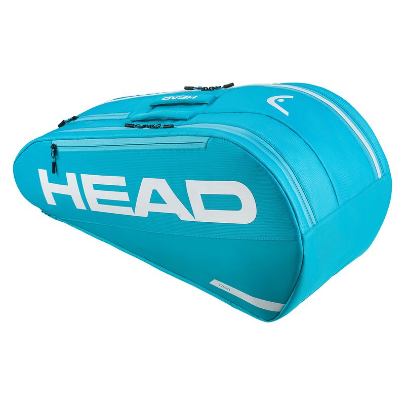 Head Tour M Tennis Racquets Bag 6 Pack Blue