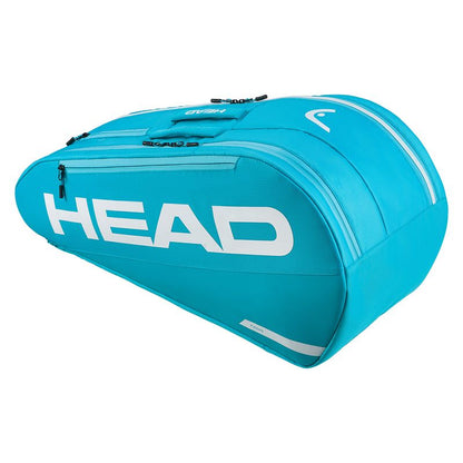 Head Tour M Tennis Racquets Bag 6 Pack Blue