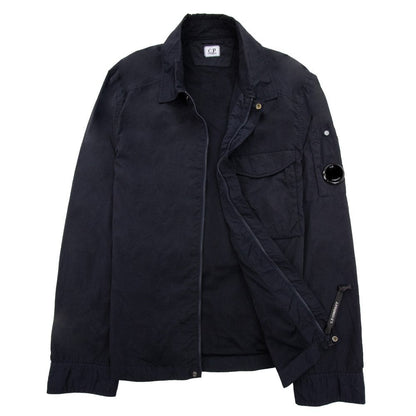 Cp Company Chrome-R Pocket Overshirt in Navy