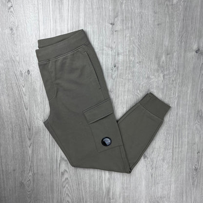 CP Company Raised Fleece Sweatpants - Fallen Rock