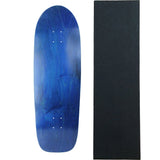 Load image into Gallery viewer, Moose Old School Deck 10" x 33" Stained Blue with Griptape