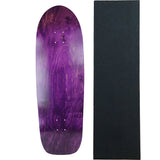 Load image into Gallery viewer, Moose Old School Deck 10" x 33" Stained Purple with Griptape