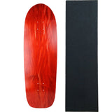 Load image into Gallery viewer, Moose Old School Deck 10" x 33" Stained Red with Griptape