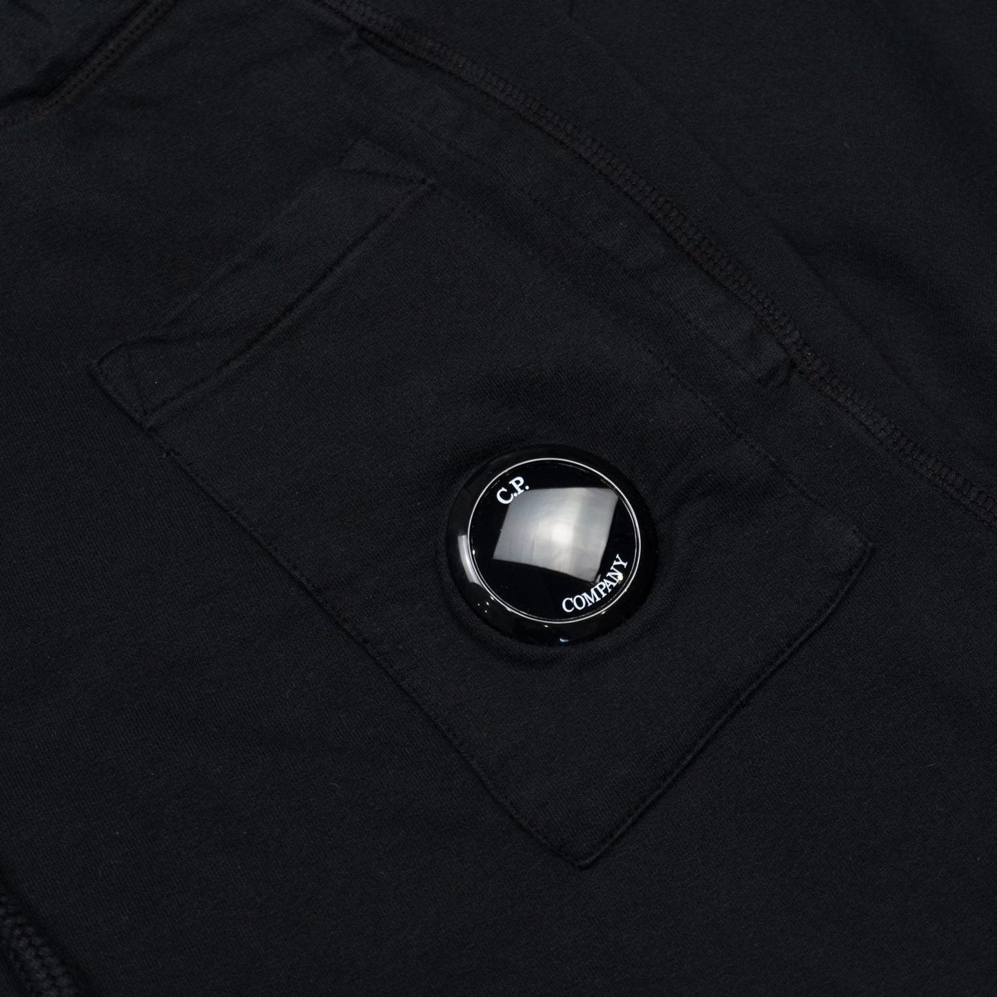 Cp Company 133A Light Fleece High Lens Joggers In Black