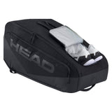 Load image into Gallery viewer, Head Pro X Racquet XL Tennis Bag Black
