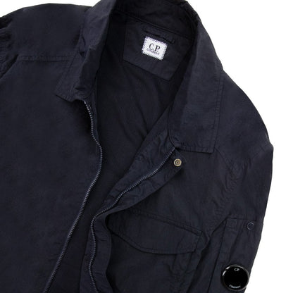 Cp Company Chrome-R Pocket Overshirt in Navy