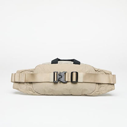 Cp Company Plain Paper Touch Belt Bag In Vintage Khaki with Certilogo