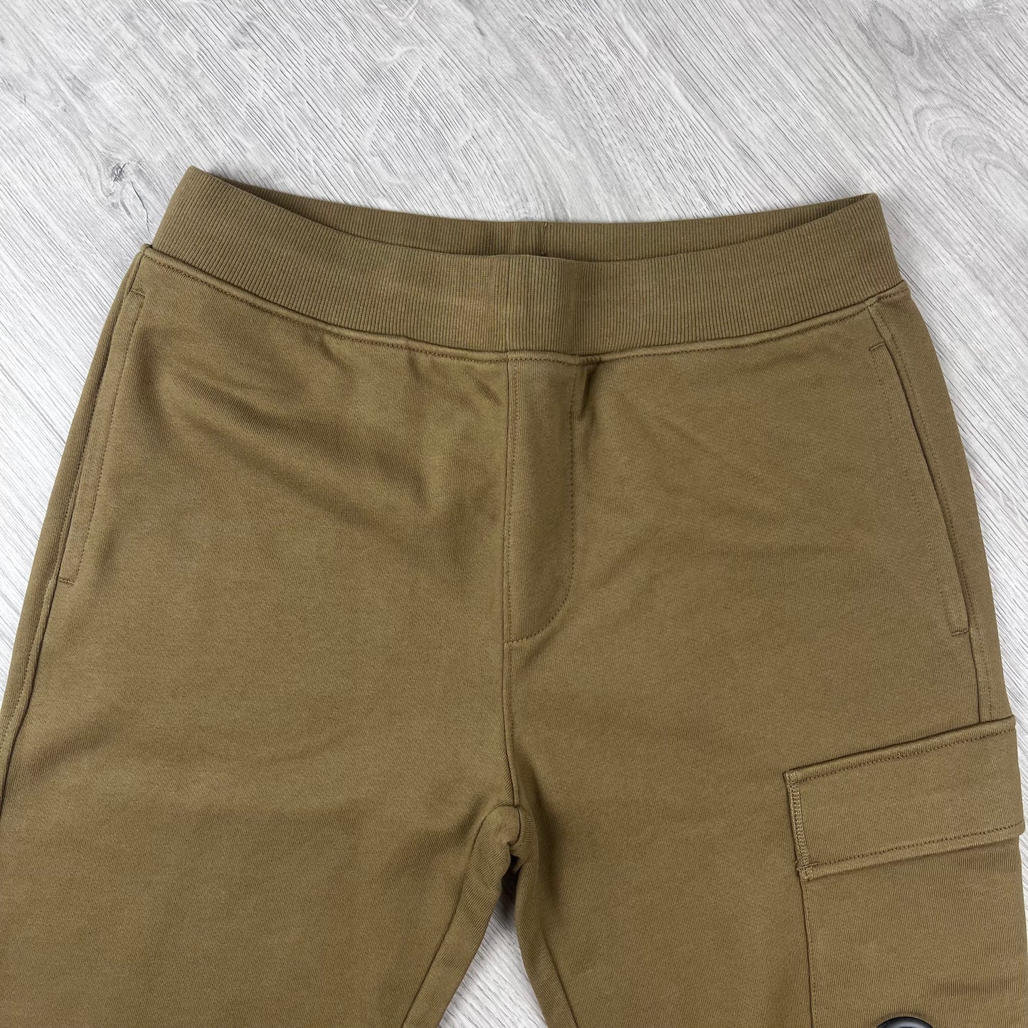 CP Company Raised Fleece Sweatpants - Ermine