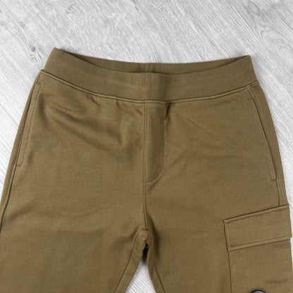 CP Company Raised Fleece Sweatpants - Ermine