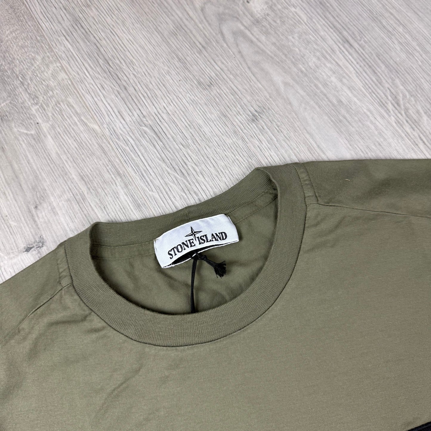 Stone Island Patch T-Shirt - Military