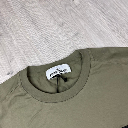 Stone Island Patch T-Shirt - Military