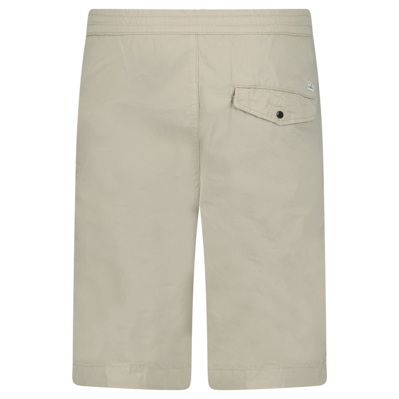 Cp Company Microreps No Peach Logo Bermuda Cargo Shorts In Vintage Khaki With Certilogo