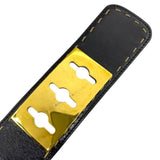 Load image into Gallery viewer, Celine Mantel Chain Belt Turnlock Leather Black Gold