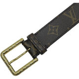 Load image into Gallery viewer, Louis Vuitton Belt Ceinture Monogram Canvas Brown Gold
