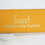Load image into Gallery viewer, Gucci Belt Leather Light Blue Yellow