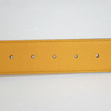 Load image into Gallery viewer, Gucci Belt Leather Light Blue Yellow