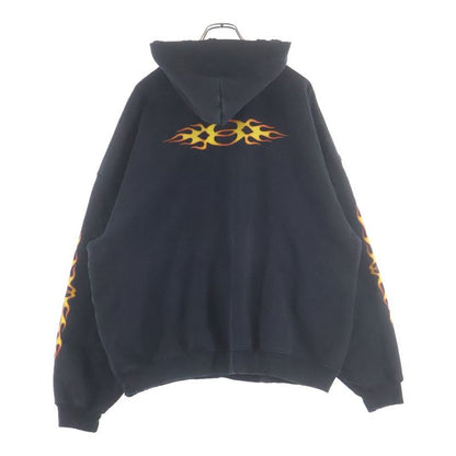 Balenciaga Burning Uniyt Hoodie Print