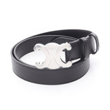 Load image into Gallery viewer, Celine Belt Triomphe Large Black Leather