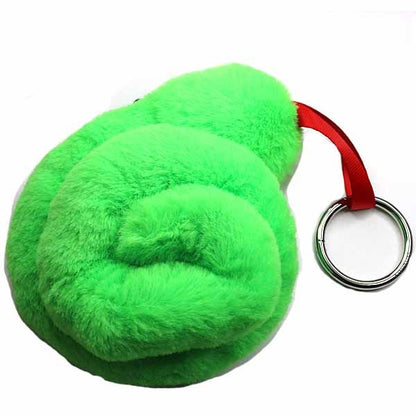 Balenciaga Snake Key Ring Key Holder Bag Charm Green