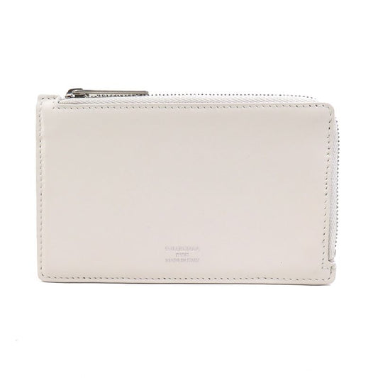 Balenciaga Card Case Leather Ivory