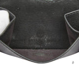 Load image into Gallery viewer, Balenciaga Paper Mini Wallet Trifold Compact Black Leather