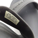 Load image into Gallery viewer, Balenciaga Pull Slide Rubber Sandals Black