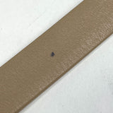 Load image into Gallery viewer, Chanel CC Logo Belt 14 Leather Beige Gold