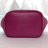 Load image into Gallery viewer, Bottega Veneta 2-Way Bag Purple Beak Drawstring Leather