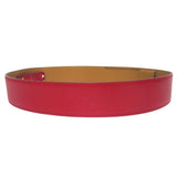 Load image into Gallery viewer, Hermes Kelly Leather Belt 70 Red Gold