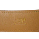 Load image into Gallery viewer, Hermes Kelly Leather Belt 70 Red Gold