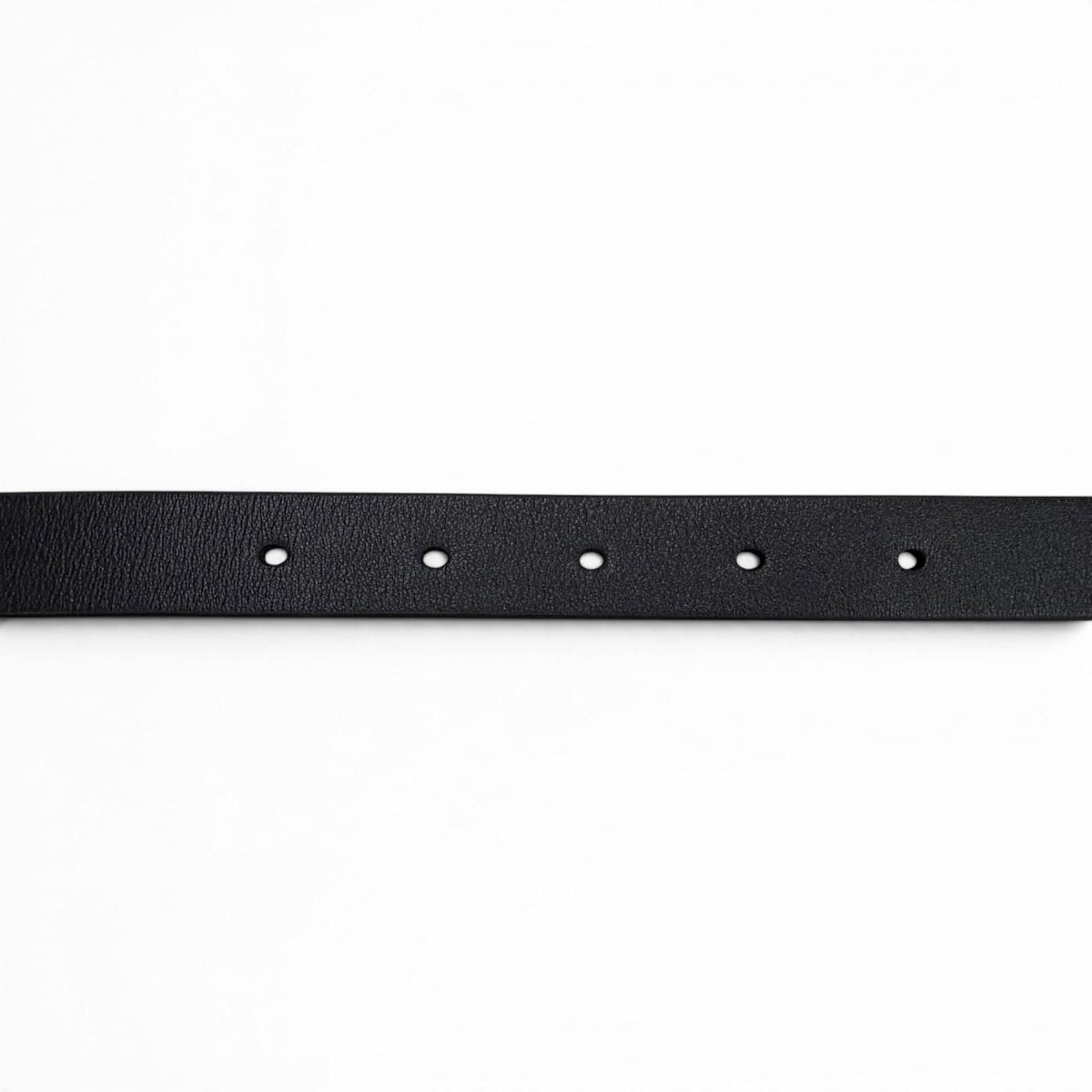 Dior Reversible CD Logo Buckle Leather Belt Black White Gold 85