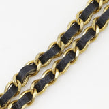 Load image into Gallery viewer, Chanel Che CC Logo Vintage Leather Black LadyBelt Belt