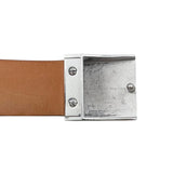 Load image into Gallery viewer, Louis Vuitton Belt Ceinture Carre Damier Ebene Logo Buckle Silver