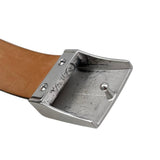 Load image into Gallery viewer, Louis Vuitton Belt Ceinture Carre Damier Ebene Logo Buckle Silver