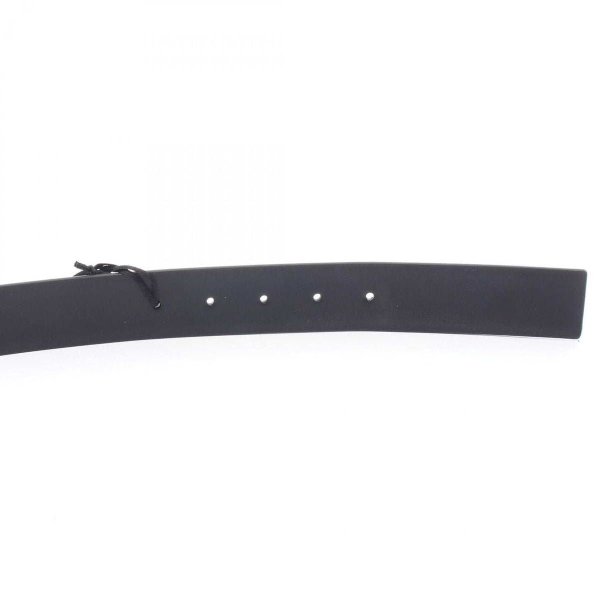 Fendi Belt Round FF Reversible Black Leather