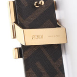 Load image into Gallery viewer, Fendi Belt Round FF Reversible Black Leather