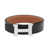 Load image into Gallery viewer, Hermes Belt Constance Reversible 100 Black Gold Togo Box Calf